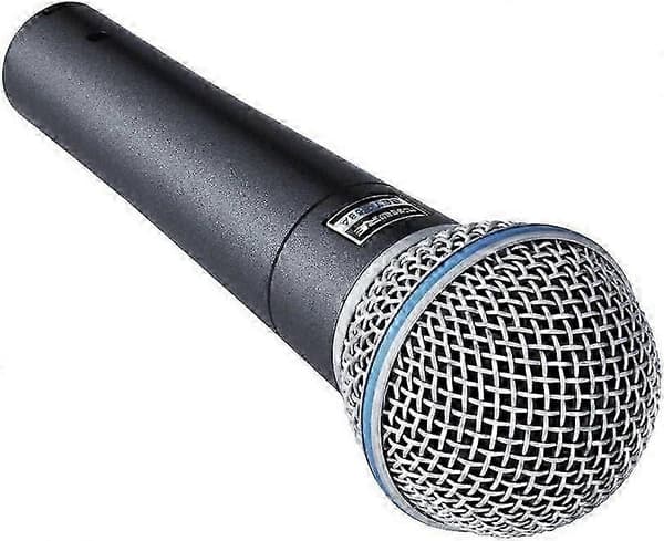 Shure Beta 58A Dynamisk Vokalmikrofon, Professionel Scenemikrofon til Liveoptrædener