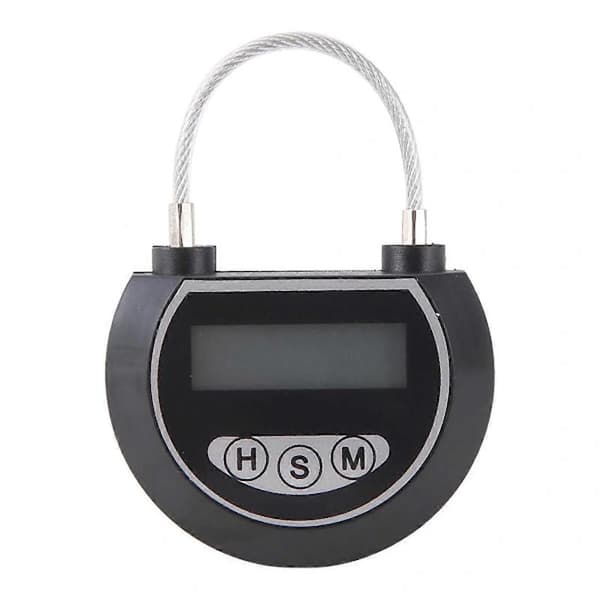QU-Elektronisk Tidslås Timer Lås Beholder 23 ABS+metall