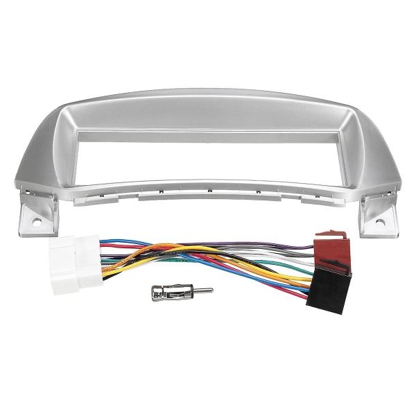 Bilradio Fascia Panel Ramme Cd Dvd Dash Audio Cover Trim Med Adapter Til Suzuki Alto Til Nissan P