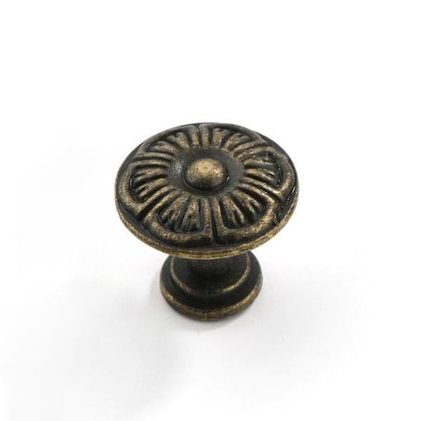 8 Pcs Cabinet Knobs Drawer Handles Pull Handles in Brass