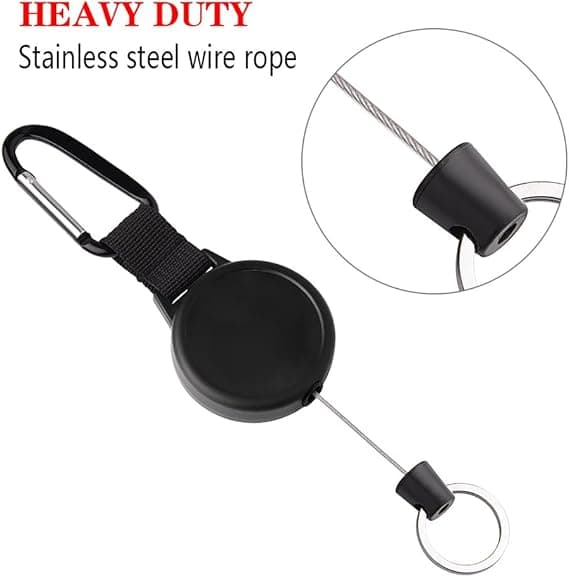 Heavy Duty Retractable Keychain 3