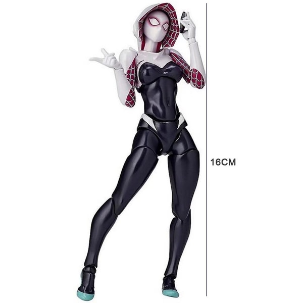 Marvel Spider-man: Spider-gwen Actionfigur med tilbehørssamling Legetøj Børn Voksne Gaver Hjemmedekoration