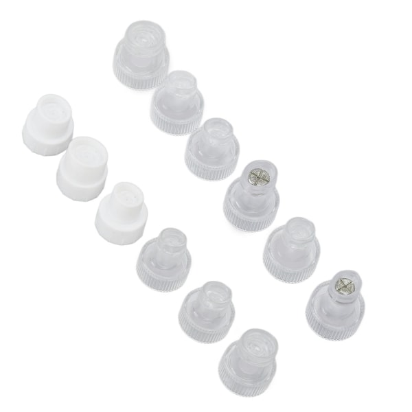 12pcs Hydra Facial Dermabrasion Tip Deep Cleaning Microdermabrasion Spare Heads For Skin Beauty