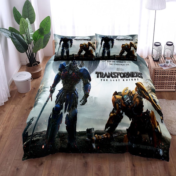 Bumblebee digital print sengetøj til børn, tre-delt sæt