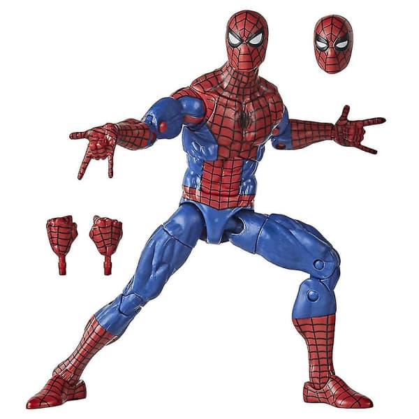 Symbiote Spiderman, Actionfigurer Set, Samlarmodell Fans Present Spider-Man Light Grey