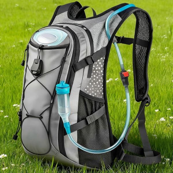 Hydreringsblæreforbindelse med lækagesikker O-ringforsegling, universel vandblære-adapter til vandreture og camping