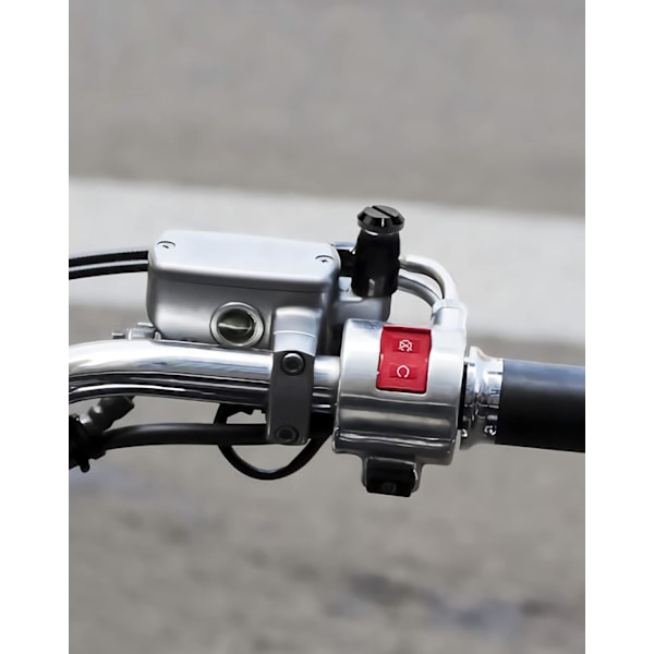 6 stk. Motorcykel Spejlhul-Blindpropper Skruer Aluminium Legering Spejlhul-Propper M10x1.25 Venstre & Højre Gevind til de fleste Motorcykler