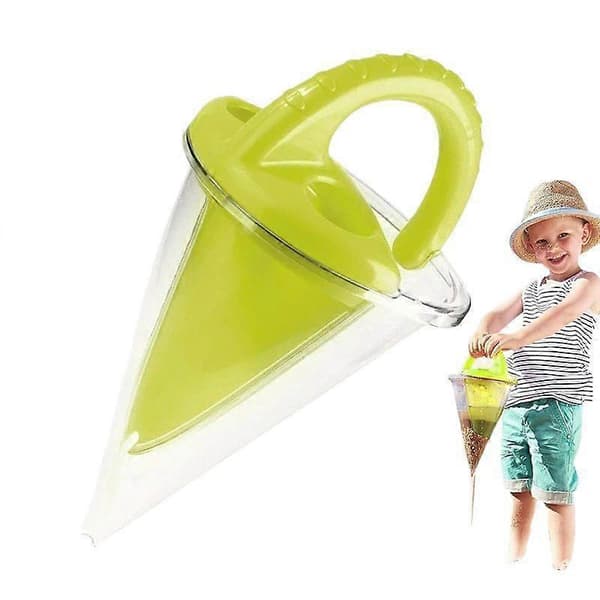 BeachFunnel Sandleke, Sandhellingsstrakt for barn green 2pcs