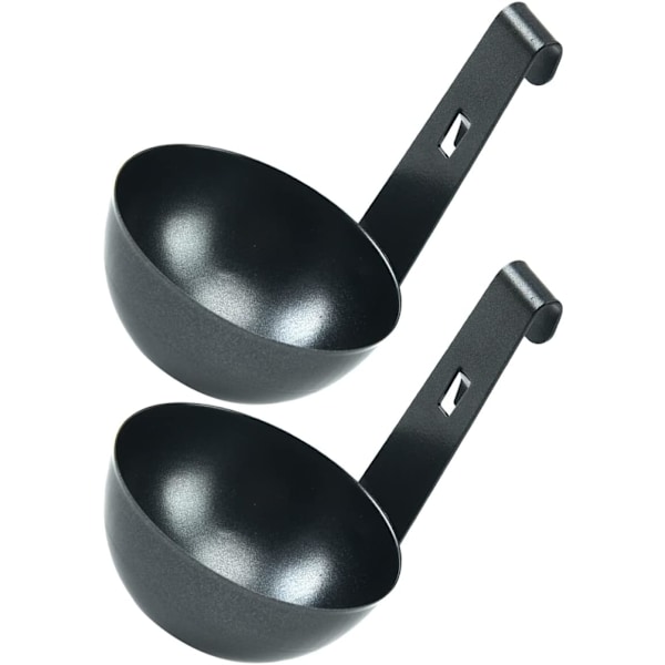 2pcs Cups Tools Container Boiling Shaping Ladle Daily Gadgets Convenient Tool Hook Home Eggs Kitchen Boiler Round Steel Maker Steamed