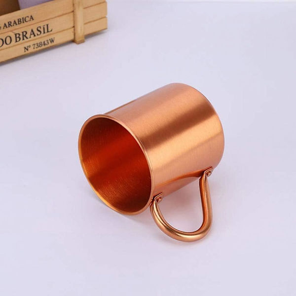 420 ml ren kopparmugg Moscow Mule-mugg, kopparmugg för Moscow Mule, ren kopparcoctailkopp, restaurangbar kall dryckeskopp 1Pcs