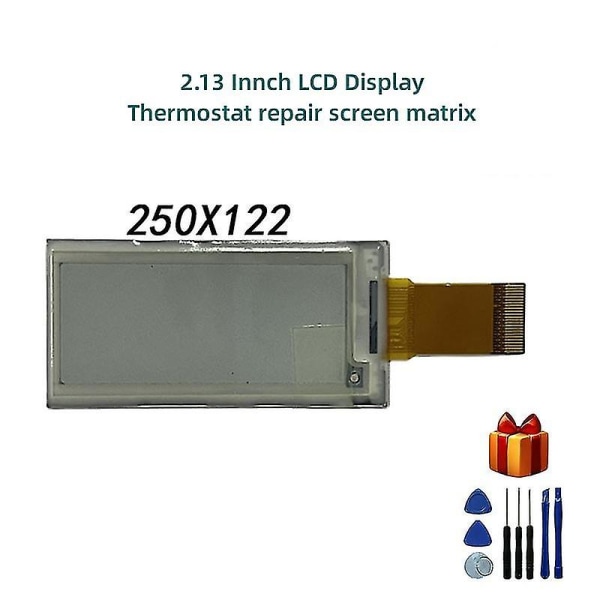 Edilkamin 2,13 tommers LCD-skjerm termostat reparasjonsskjermmatrise Opm021b1 Opm021a2 Hink-e0213a22