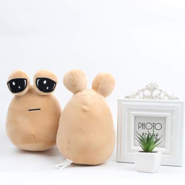 My Pet Alien Pou Plysj Leke Furdiburb Emotion Alien Plysj Utstoppet Dyr Pou Doll