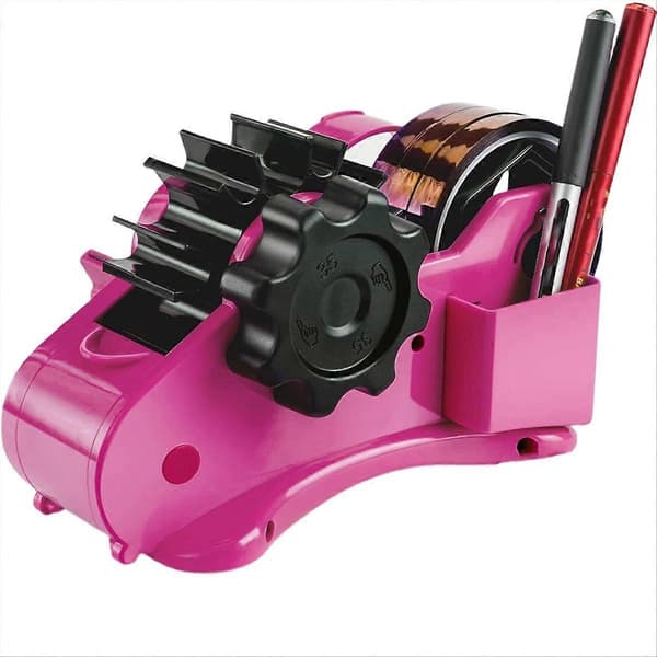 Pink varmetape dispenser, til kontorlager