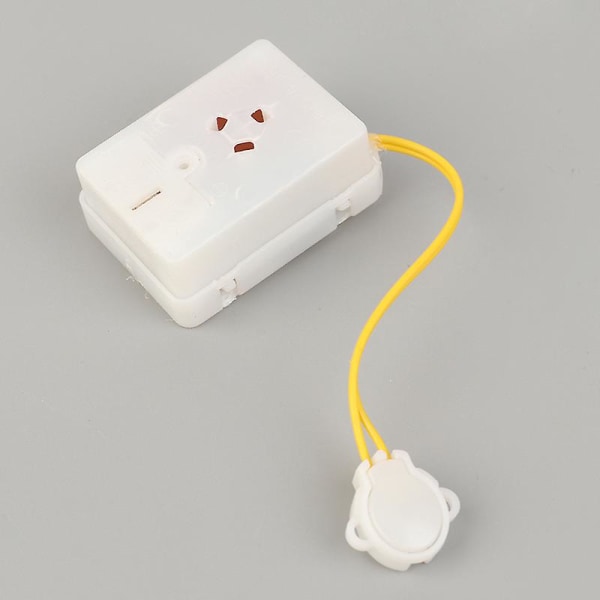 Röstinspelning för stoppad leksak Mini fyrkantig röstinspelningsenhet Inspelningsbar leksak White