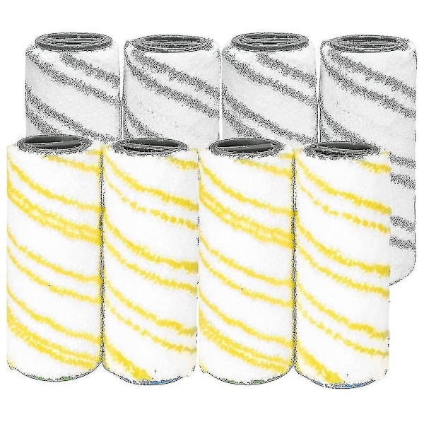 8-pack Rullar för Karcher Fc7 Fc5 Fc3 Fc3d Golvrengörare
