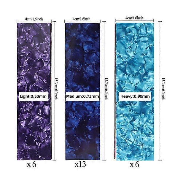 Cellulo Gitarr Paddel Bar Gitarr Plektrum Stans Gitarr Paddel Bar