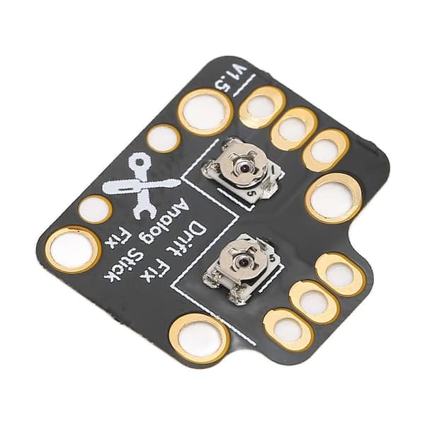 10 stk. Gamepad Joystick Drift Reparationskort Universal 3D Analog Joystick Drift Fix Mod til Spilcontrollere Sort