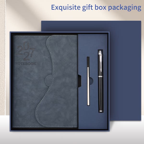 Deep Blue Planner 365-dagers reiseplanleggingsnotatbok 2027