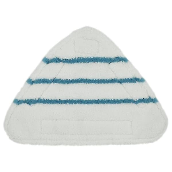 3 stk Dampmopputskiftbare Puter Trekant Vaskbar Klut Rengjøring Gulv Mikrofiber Mopphode Pute Damp