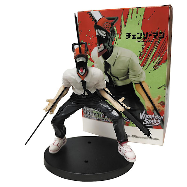 Chainsaw Man Anime Denji Actionfigur Samleobjekt Modell Leke Gave Hjemmedekorasjon