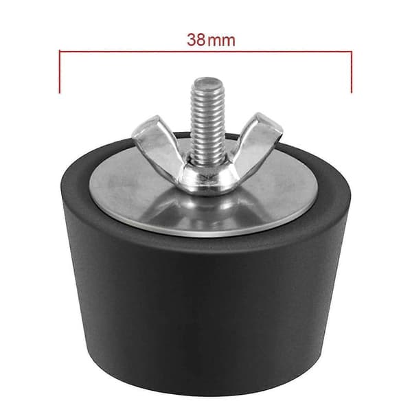 2 stycken poolpluggar diameter 32-38mm gummi vinterpluggar med rostfria bultar