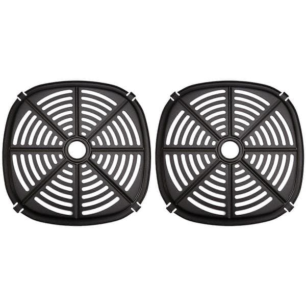 2X Airfryer Skilleplade Stegeplade Dampplade Grillrist Bageplade Erstatningsbakke B
