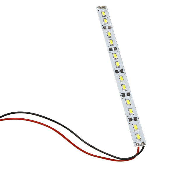 24 lysdioder chassi ljus aluminium led-remsa 6v för 1/10 1/8 rc bil crawler As shown in color