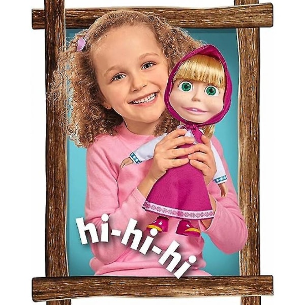Doll Shake And Sound Interaktiv docka, flerfärgad, för barn Söt plyschpresent för flickor pojkar