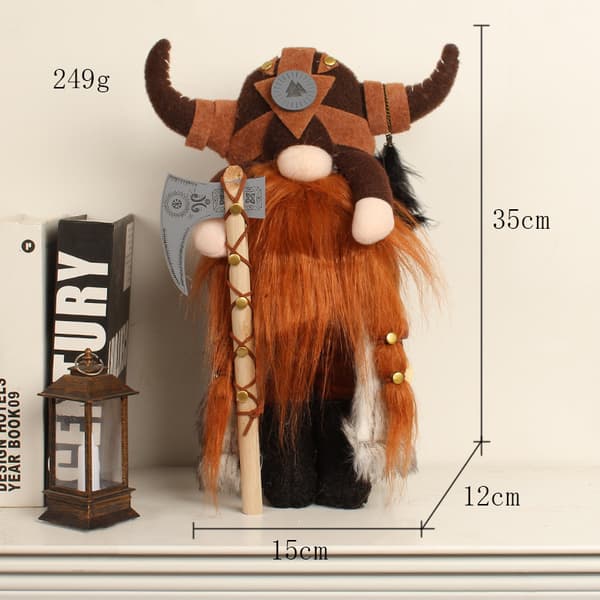Vikingakrigargnomdocka Vikingakrigargnomdocka