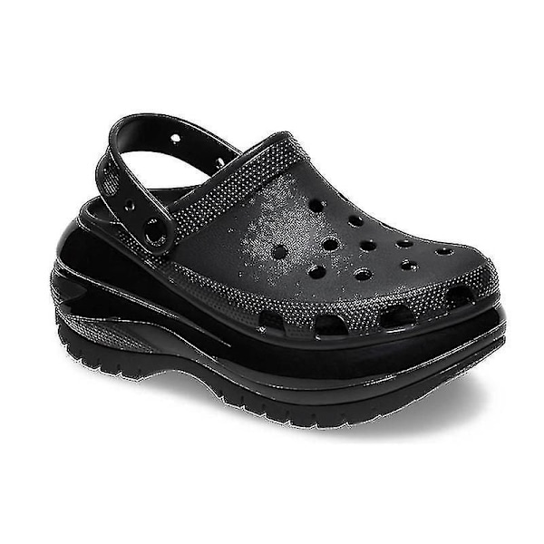 Crush Clog damesko tykk Eva-plattform tykksåle slip-on Sls black 36 37