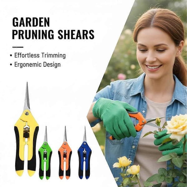 Hagesaks - Grenkutter for blomster og frukttrær Blue 1pcs