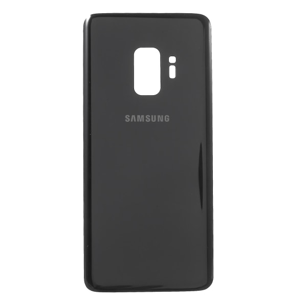 OEM Batterideksel med lim for Samsung Galaxy S9 SM-G960 Black Style A Samsung Galaxy S9