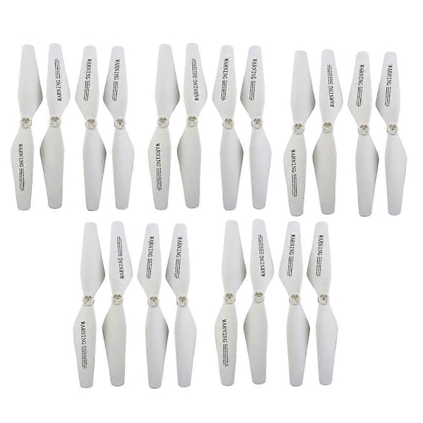 20st Drönarpropellrar RC Quadcopter Rotorblad Reservdelar för SYMA Z3 Reparationskit, CW + CCW