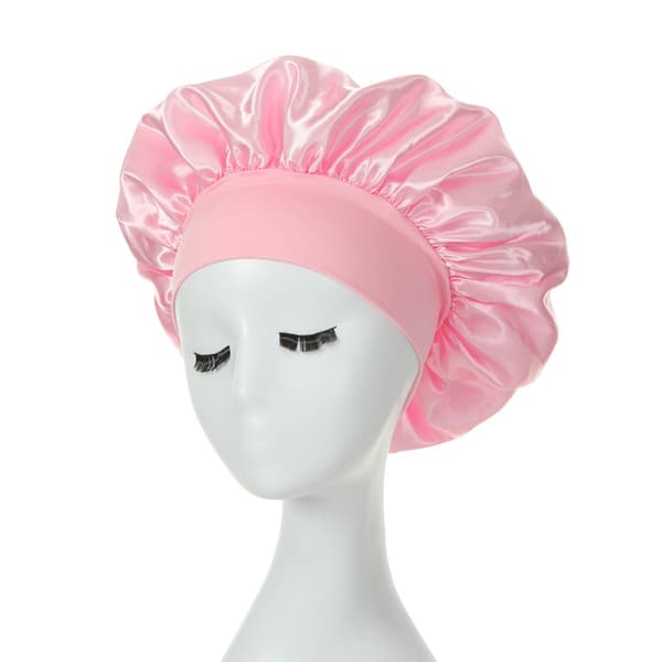Satin Bonnet - Sovehette rosa