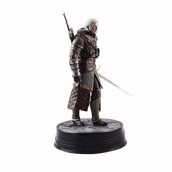 The Witcher 3: Wild Hunt Geralt Of Rivia Toimintafiguurilelut Pelihahmo 24 cm Pvc-kokoelma Mallikoristeet Lahja lapsille figure (with box)