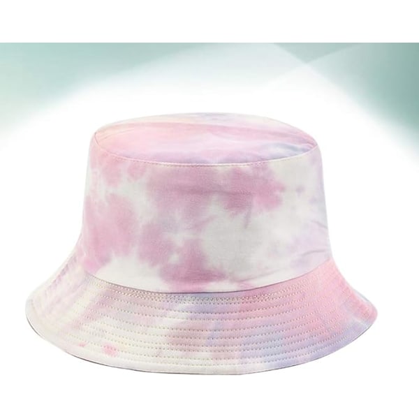 Tie Dye Fiskerhat Spand Spand Solhat Sommer Foldbar Hat