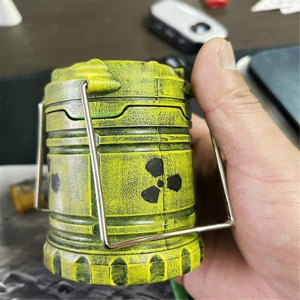 Mini Atomreaktor Lanterne Leke Håndholdt Lys Retro Campinglys