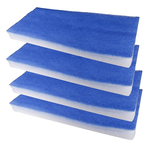 4 stk. Airbrush Hobby Spray Booth Filter Sæt, til Master, Paasche, , Imyyds, Udskiftningsfilter blue white