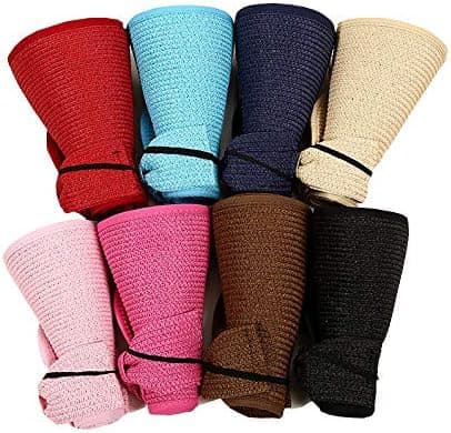 Women's Summer Hat with Foldable Wide Brim Sun Visor M01