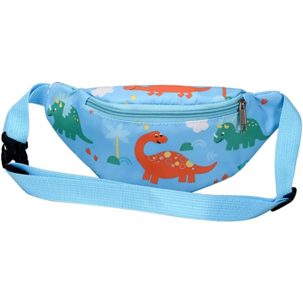 Dinosaur Fanny Pack, Børne Bumbag Bumbag Tegneserie Hipsack Bæltetaske Bæltetaske Fanny Pack Stof Nylon Penge Bælte Crossbody Brysttaske