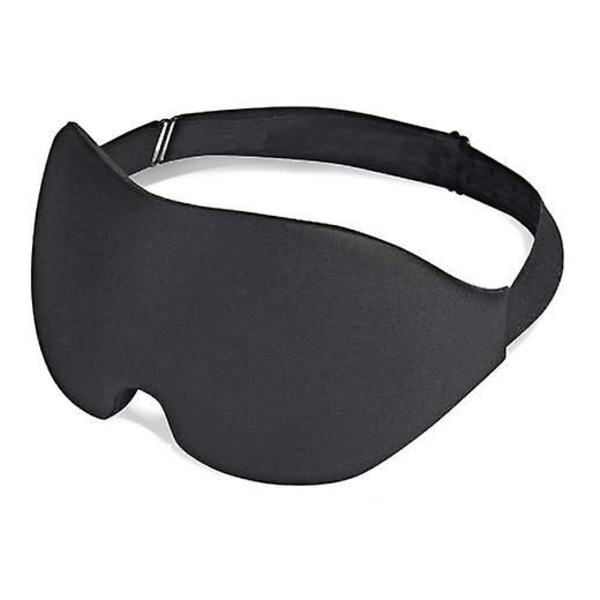 Sovmask för Män Kvinnor, 3D Konturerad Kupol Sovmask & Ögonbindel