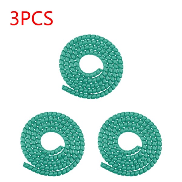 1.3m Cable Protector for Electric Scooter for M365 PRO 2 Accessories Green 3PCS