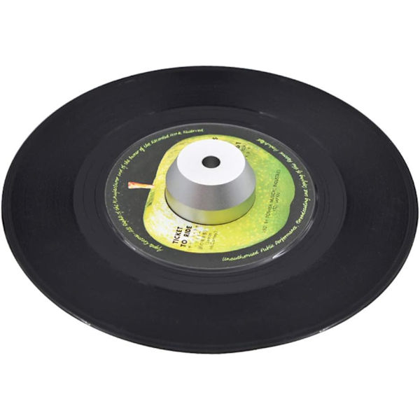 45 RPM -sovitin, 7 tuuman vinyylilevyn kupoli 45 -sovitin, 7 tuuman vinyylilevyn sovitin, alumiininen levysovitin gramofonilevylle