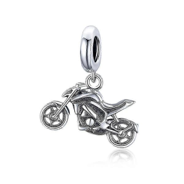 S925 Sterling Silver Motorcykelhänge