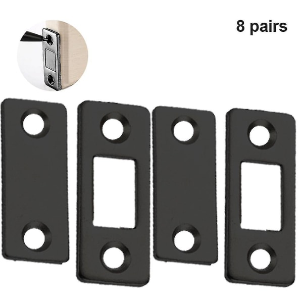 8 Pcs Ultra-thin Invisible Magnetic Door Stoppers, Drawer Magnet Catch,punch-free Magnetic Door Closer,magnetic Door Stop For Cabinet Cupboard