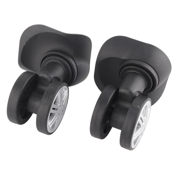 1 Pair Outdoor Silent Double Row Large Wheel Trolley Case Code Case Suitcase Accessories
