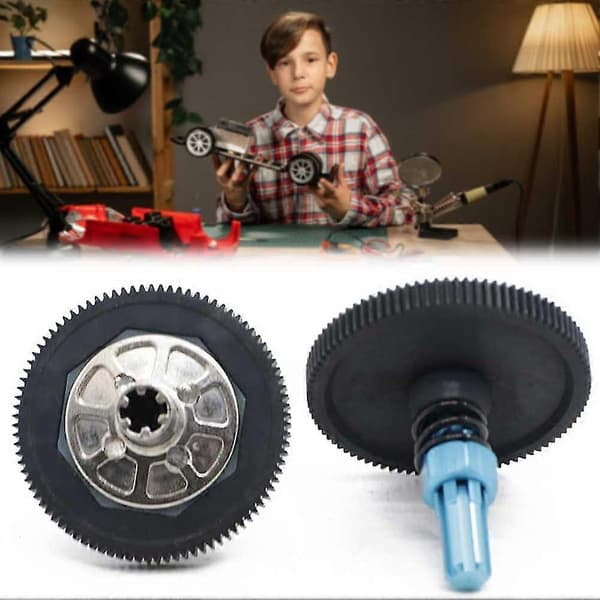 Komplet Slipper-Koblingssamling Premium Kvalitet Stål Slipper Sæt RC-Bil Tilbehør_mpn Black