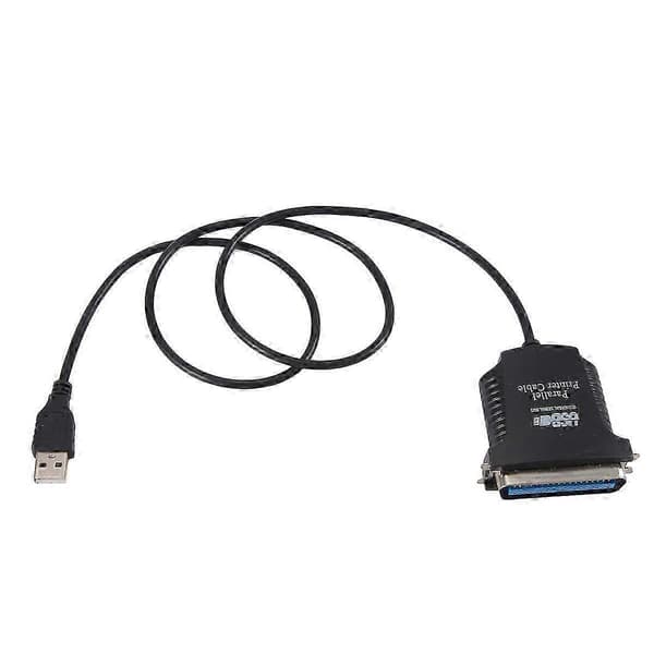Paralleeliportti DB36-tulostin USB Express Card -muunninsovitin Black