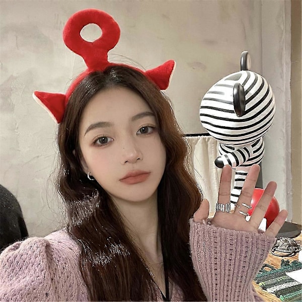 Teletubbies-päännauha Cosplay-asu Cartoon söpö 3D hiusnauha pääasu hiuslisävarusteet naisille tytöille Po