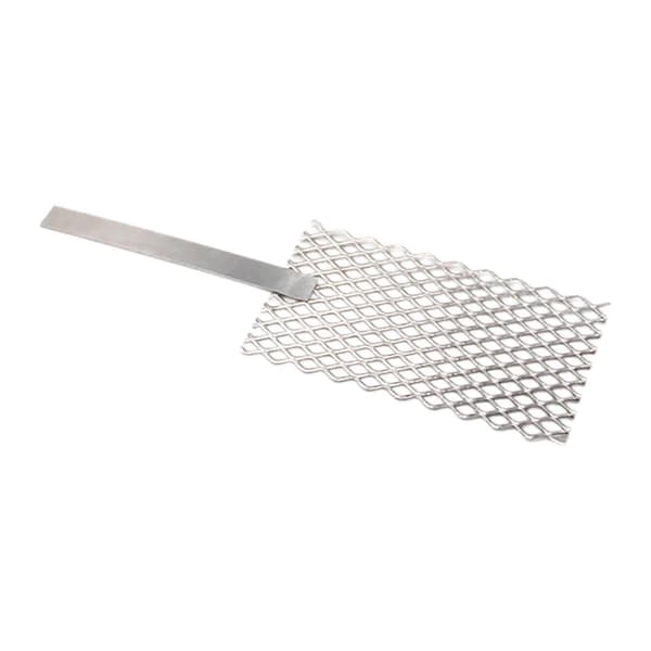 Platineret Titaniumnet Titanium Anode Smykkeplating Værktøjsgitter til 5cmx10cm With handle